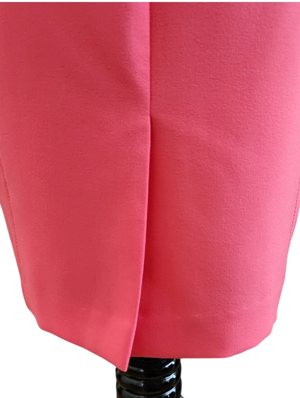 Evan Picone Black Label coral, cream & black colorblock midi dress size 16 - Picture 9 of 16